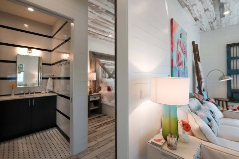 A Boheme Design - Blue Mountain Beach Funky Retro Carriage House