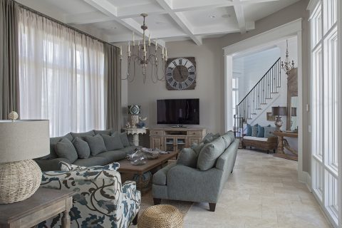 A Boheme Design - Living Room -Carillon Beach Private Residence
