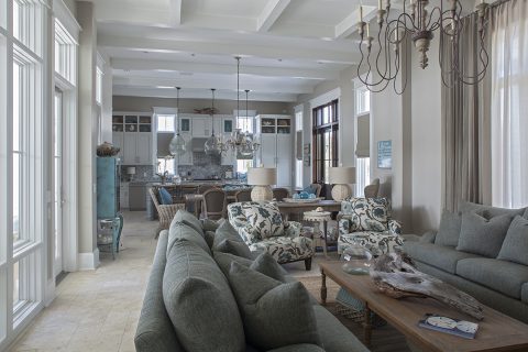 A Boheme Design - Living Room -Carillon Beach Private Residence