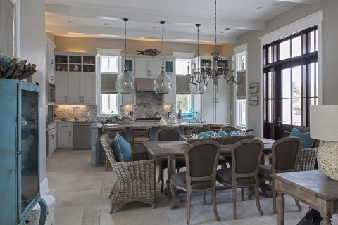 A Boheme Design - Kitchen -Carillon Beach Private Residence