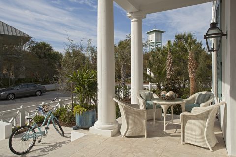 A Boheme Design - Porch -Carillon Beach Private Residence